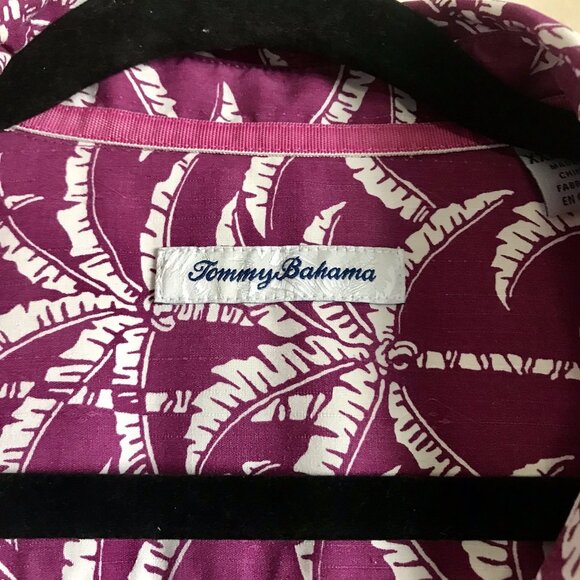 Tommy Bahama Hawaiian Silk Blend Camp Shirt Mens Size XXL - Picture 3 of 7